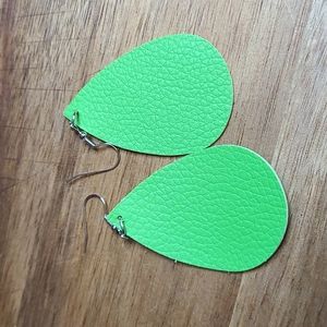 Brand new earrings green